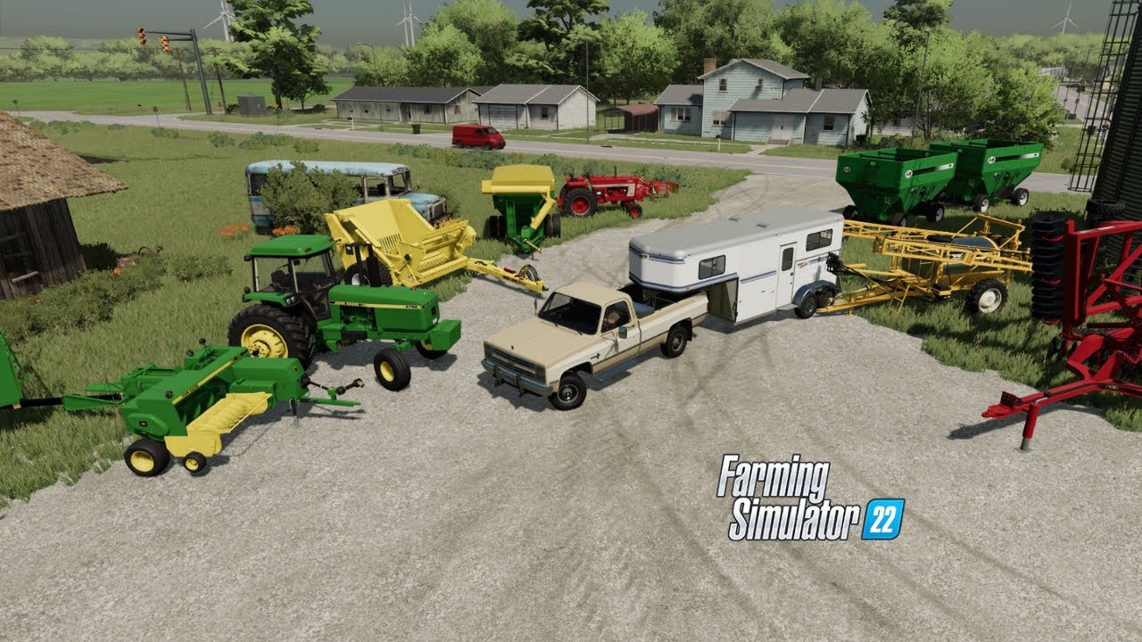 Big Farm Auction (Everything For Sale!) Farming Simulator 22