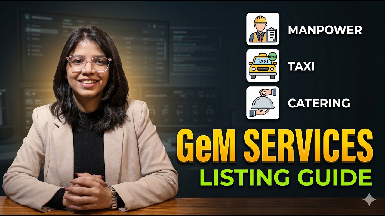 GeM par Service Kaise List Kare? | Don't Make These Mistakes!