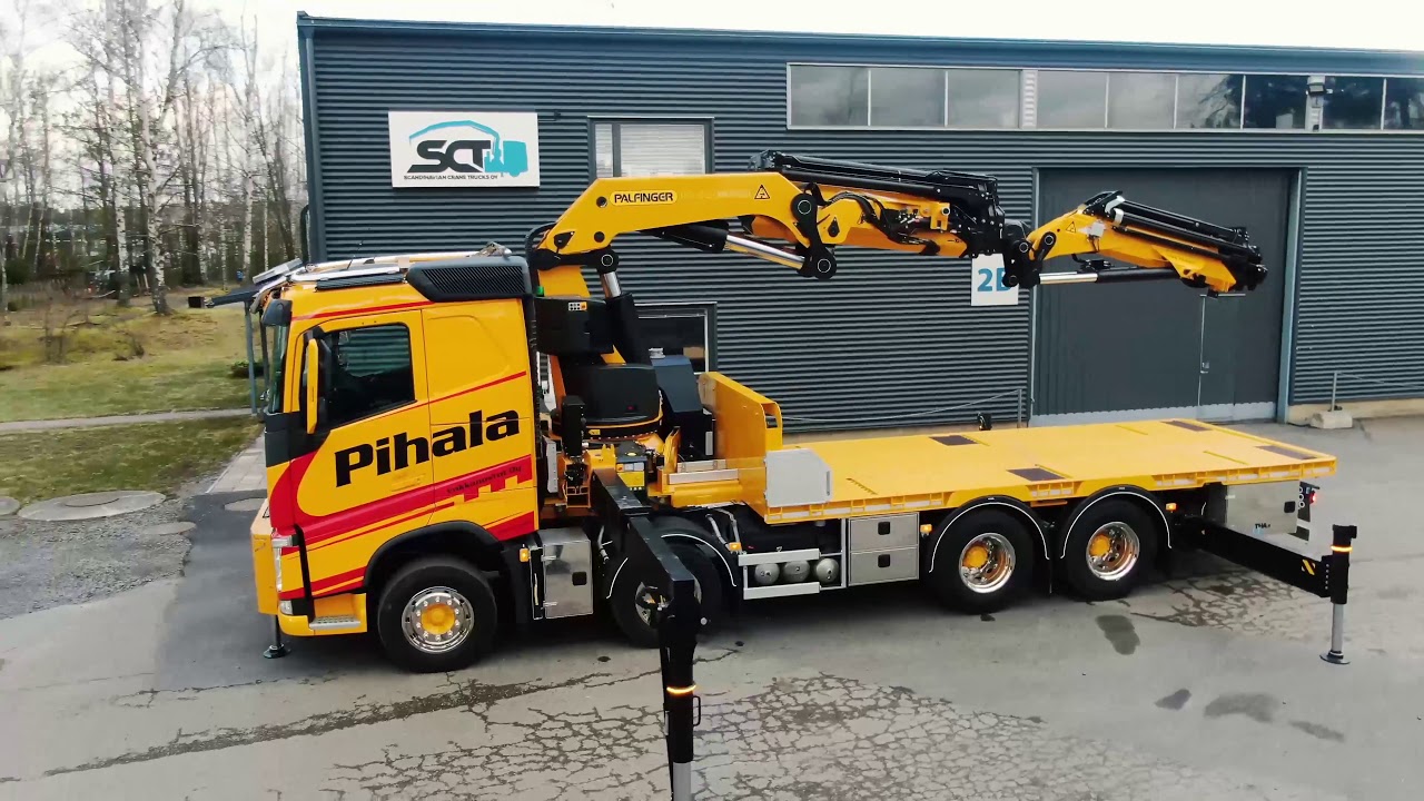 Volvo FH540 8x4 Palfinger PK92002-SH nosturiauto