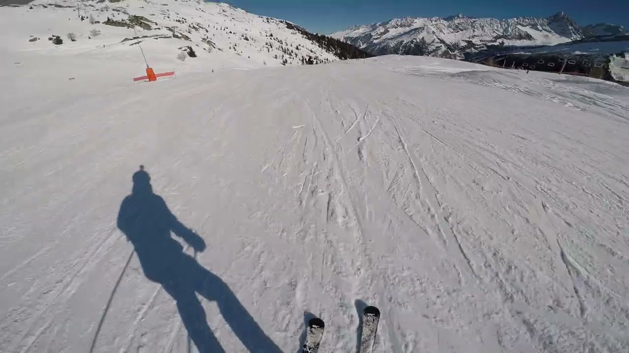 Trappe (green), Flégère - Chamonix, France - 01/2022 - Supercarver