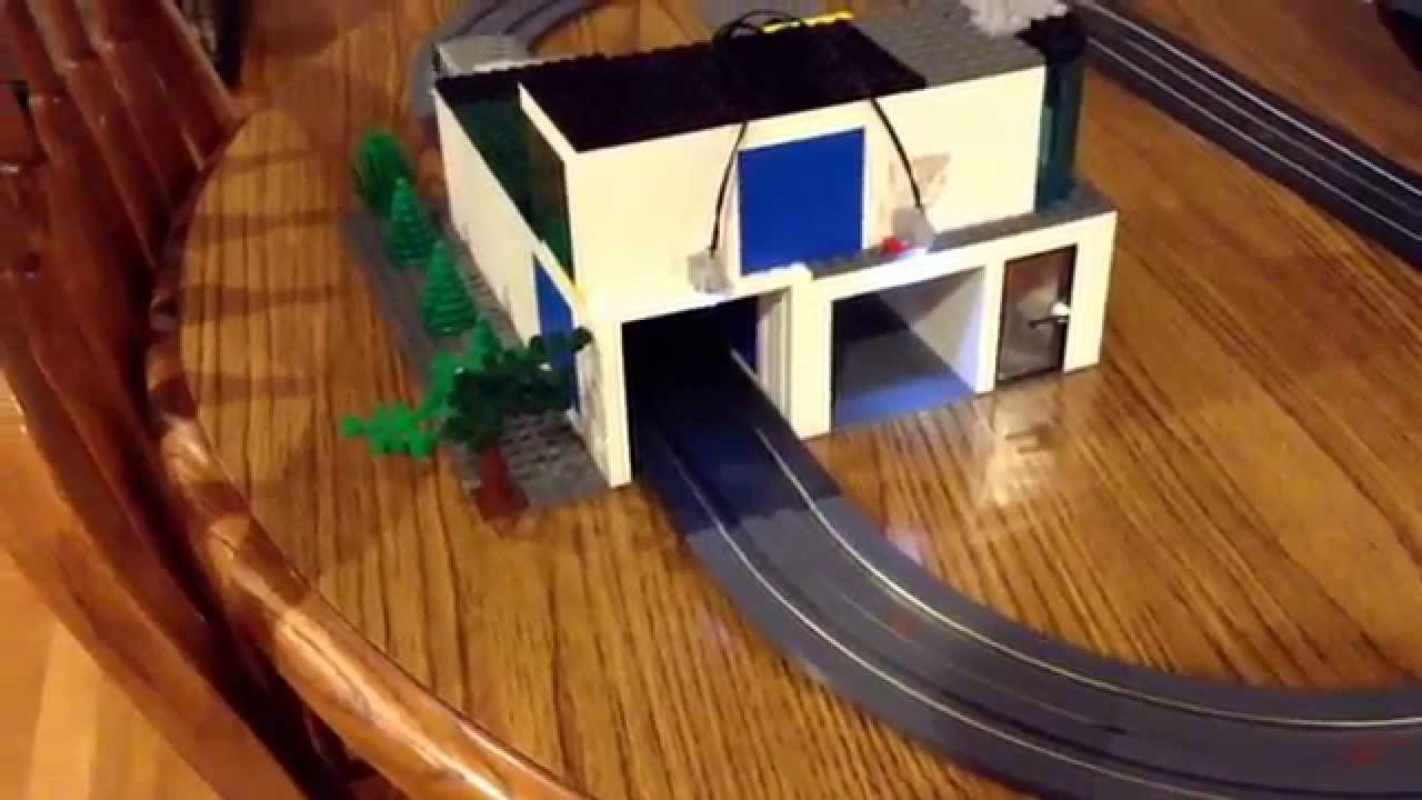 Lego Power Functions Car Wash With Automatic Doors And LifeLites