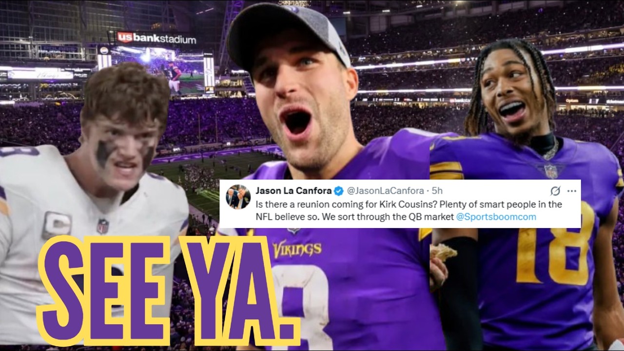 JJ McCarthy FUTURE IN DOUBT! Kirk Cousins RETURN TO VIKINGS A REAL POSSIBILITY 
