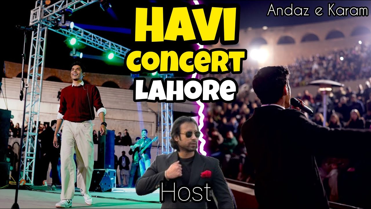 Hosting At Havi Concert | Back Stage Scenes | Ek Bht Purana Masla Hai #havi #concert #live