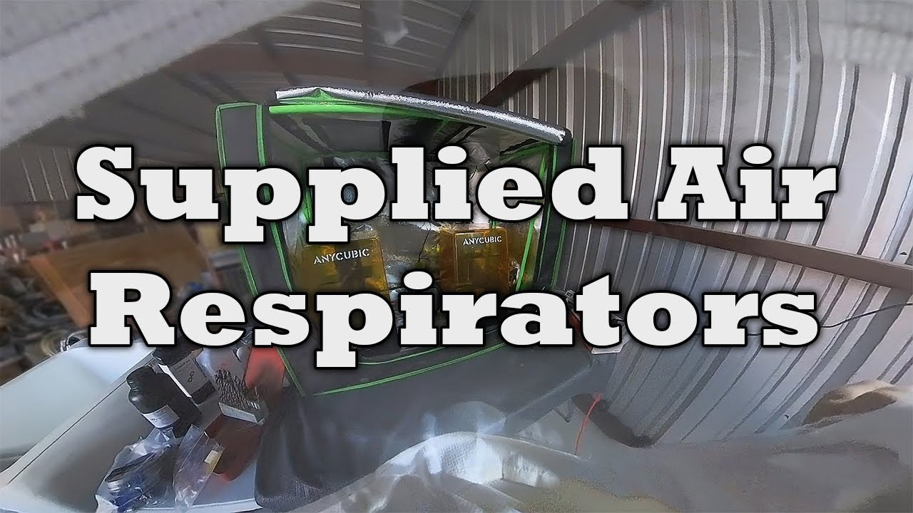 Supplied Air Respirators for Resin 3D Printing, Painting, and Welding