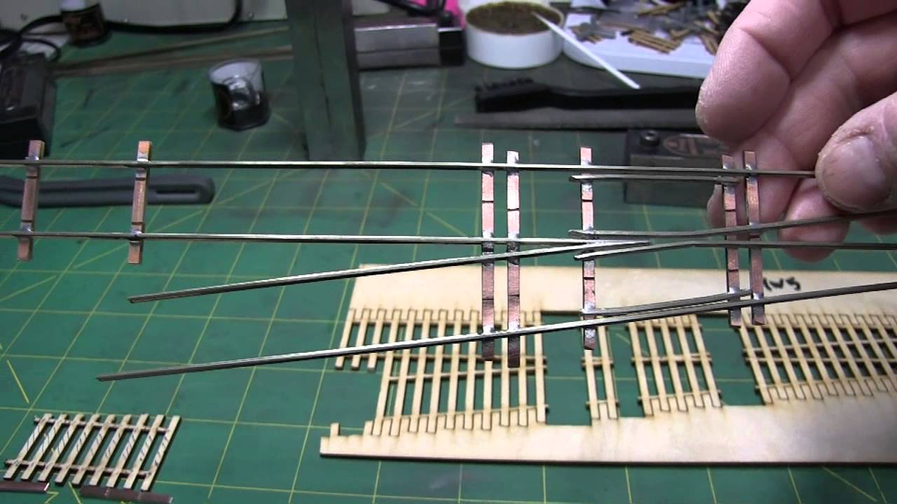 Model Railroad Layout Update Video 29 - Fast Tracks Custom Turnouts