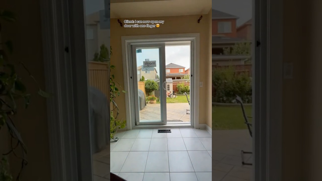 Patio Door Installation. #shorts #homeimprovement #renovation #homeupgrade #windowupgrade