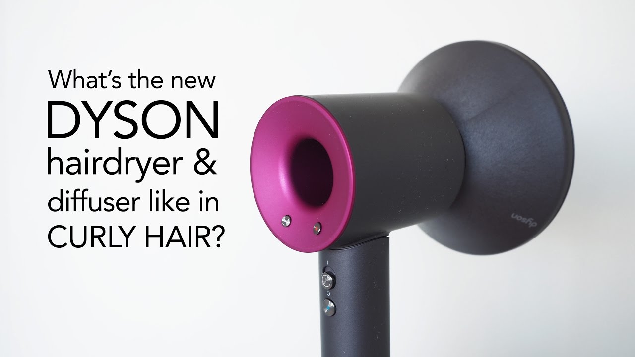 Dyson diffuser review in curly hair