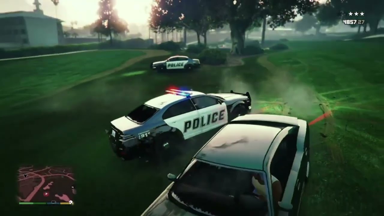 GTA 5 : Creating Havoc in the city #gta