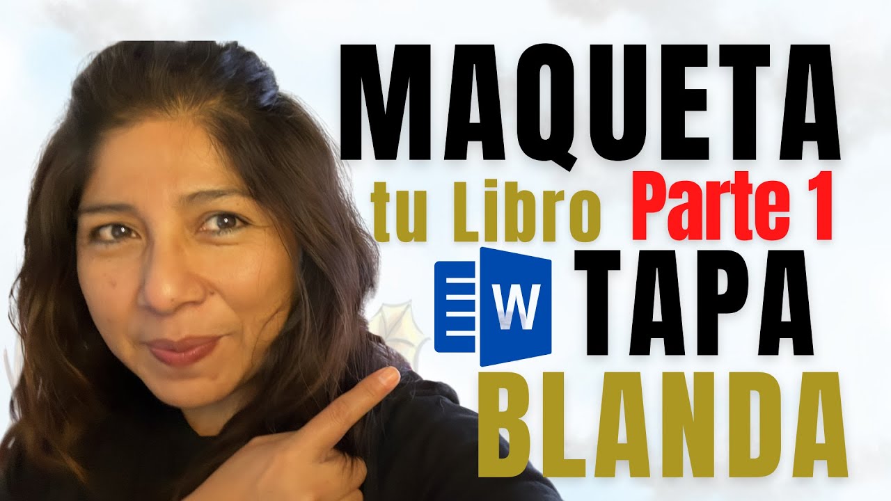 🚨 COMO MAQUETAR libro Tapa Blanda con Word | Tutorial paso a paso