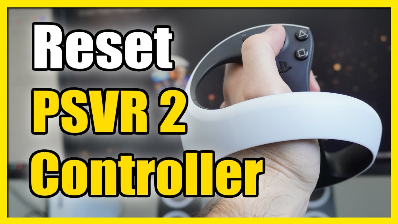 Как сбросить настройки контроллера PSVR2, если он не работает на PS5 (краткое руководство)