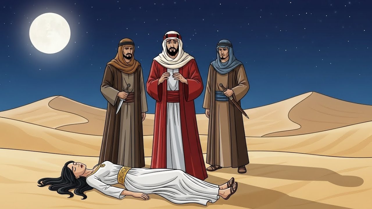 المرأة التي وجدها ثلاث رجال في الصحراء فماذا فعلوا بها