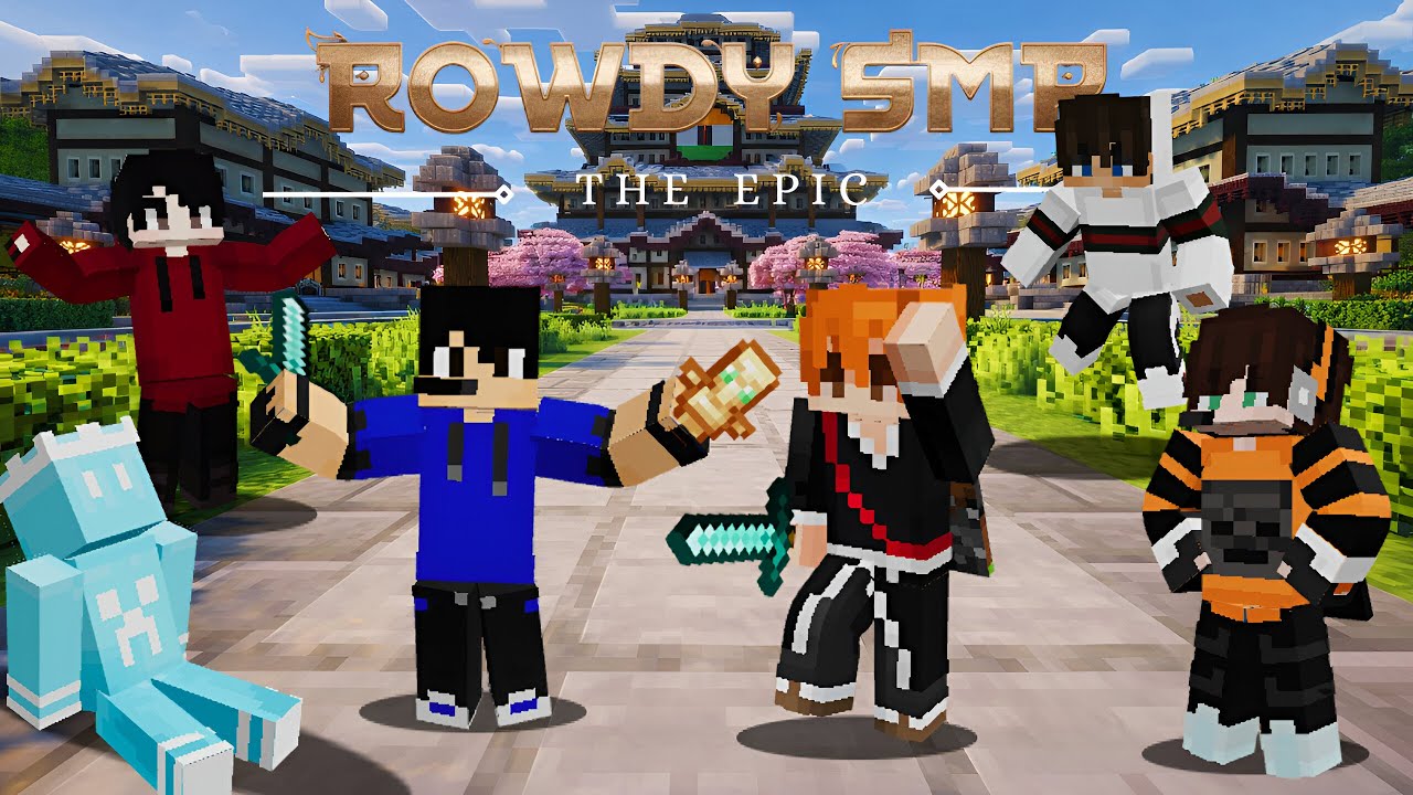 🔴 ROWDY SMP THE EPIC LIVE PUBLIC SMP 24/7  | JAVA + BEDROCK TELUGU