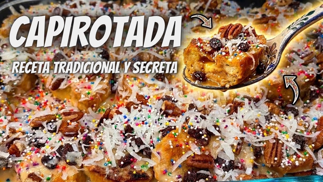 ¡CAPIROTADA TRADICIONAL DE LECHE, EL SECRETO PARA QUE NO QUEDE SECA! 🥖🥮 #capirotada#recipe#cuaresma 