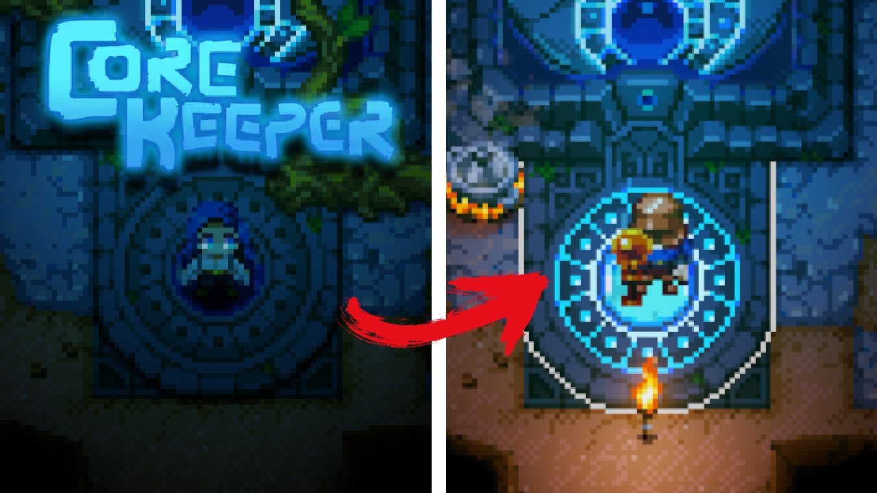 JOGUEI O CORE KEEPER SÓ DE MAGO NO DIFÍCIL ATÉ O CHEFÃO
