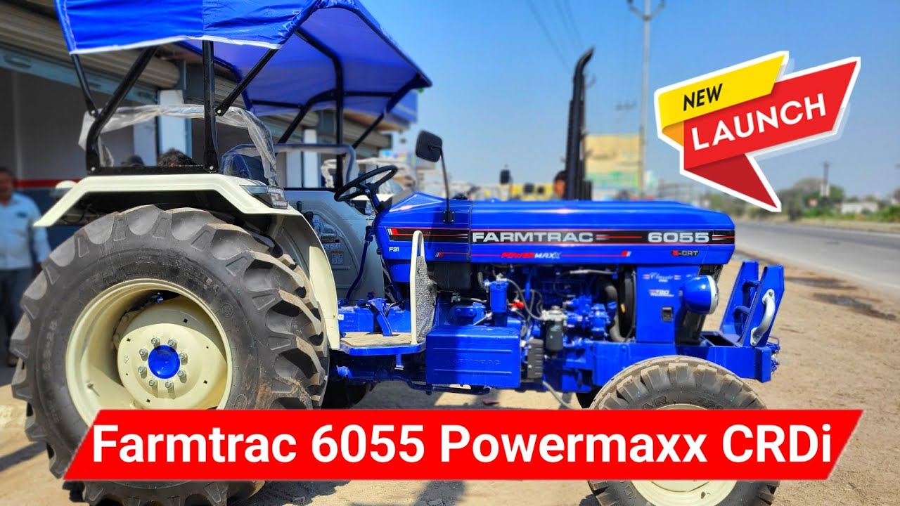 Farmtrac 6055 Powermaxx CRDi T20 (16+4) Gears | Full Review 2wd 2025 Model