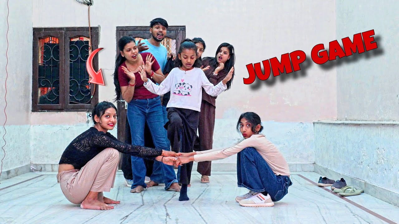 Jump Game 💃 ( डाकन डोला ) Challenge | बचपन ka सबसे मस्त game