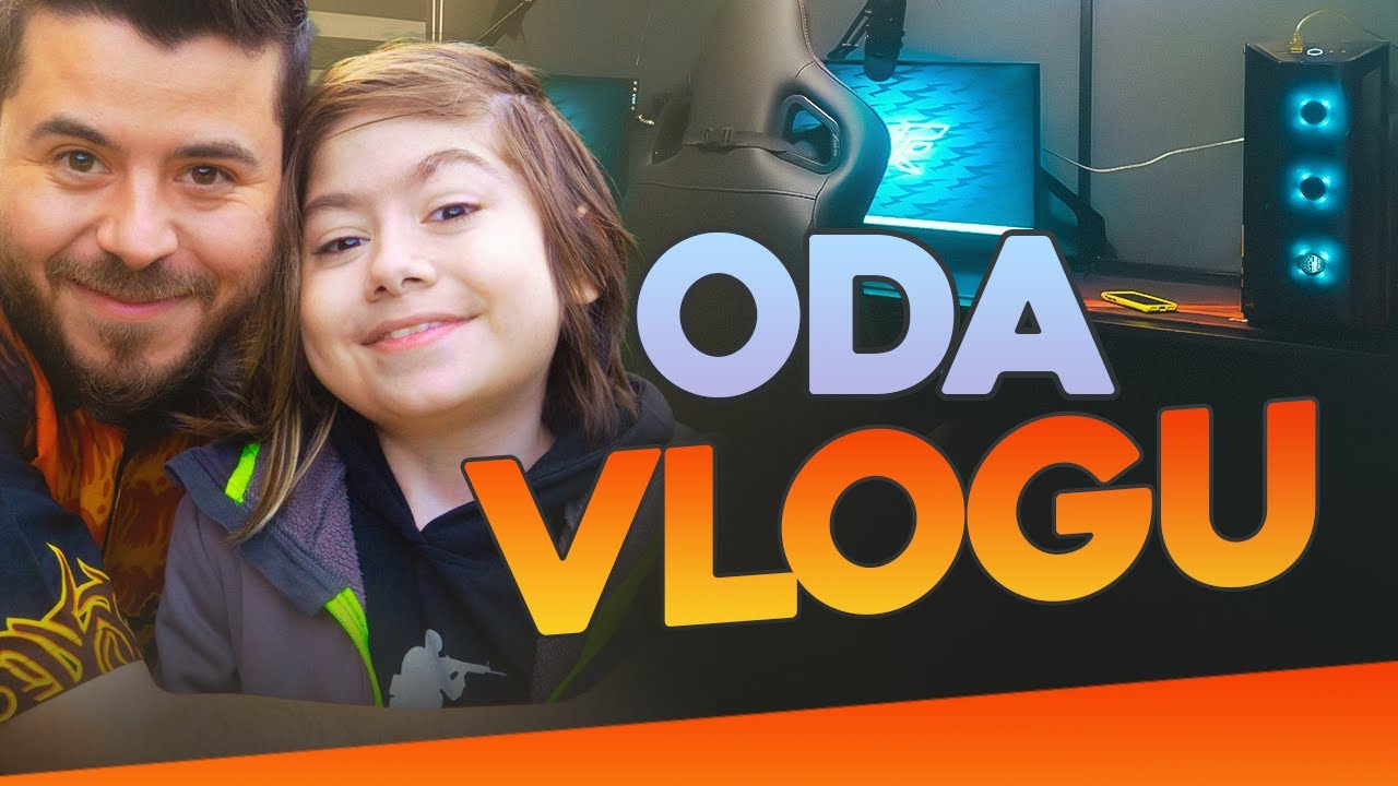 YENİ ODA VLOG'U ve İLK YAYIN - Melih Kalkan /w @unlosttv