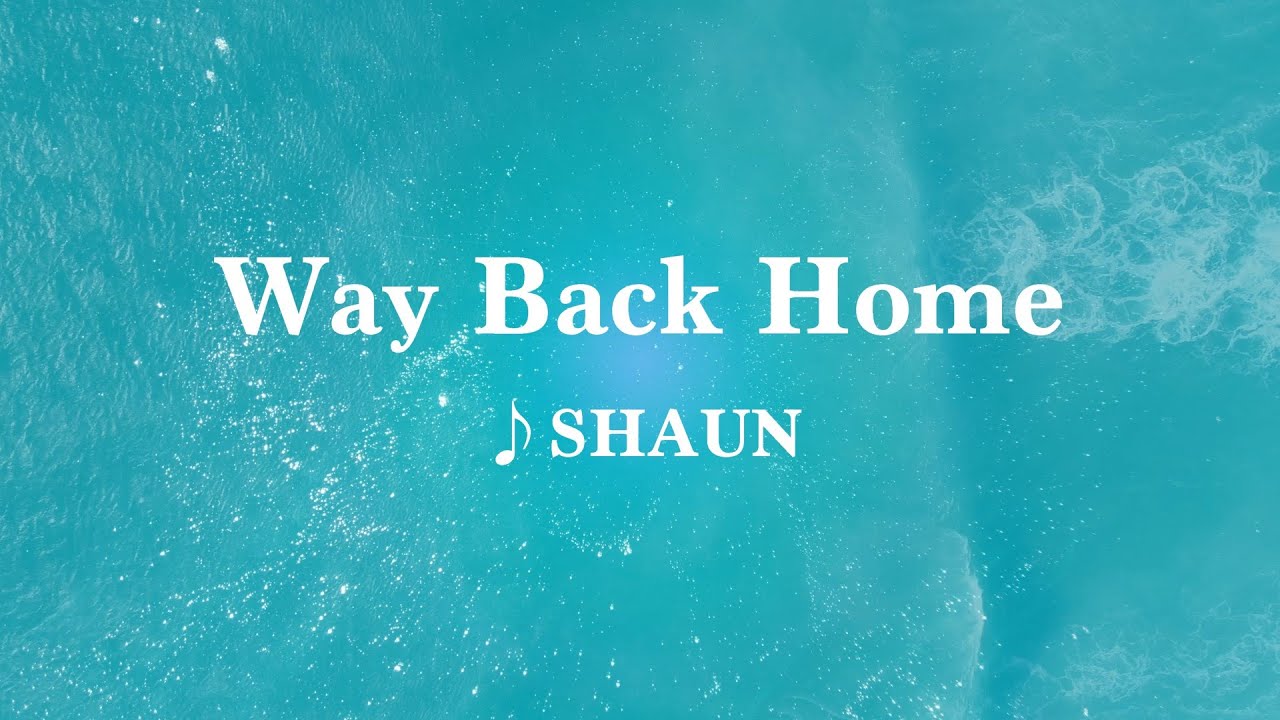 【カタカナ付きカラオケ動画】숀 (SHAUN)「Way Back Home」【公式】