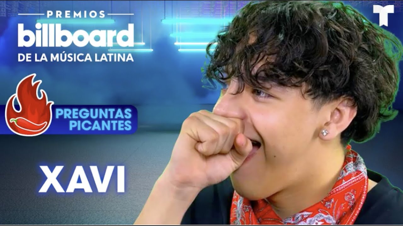 Xavi se somete a la ruleta de preguntas picantes | Premios Billboard 2024