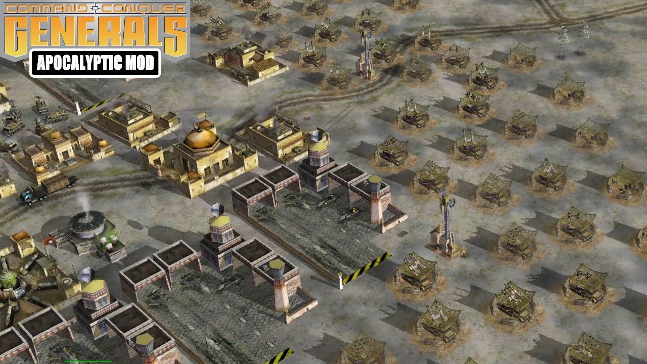 GLA DEMO VS USA AIR FORCE! C&C Generals Zero Hour Apocalyptic 2.2