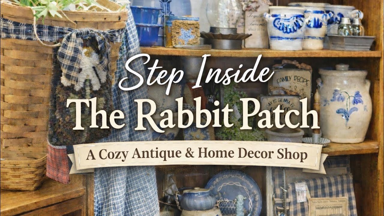 Step Inside The Rabbit Patch - A Cozy Antique & Home Decor Shop in Southern Illinois