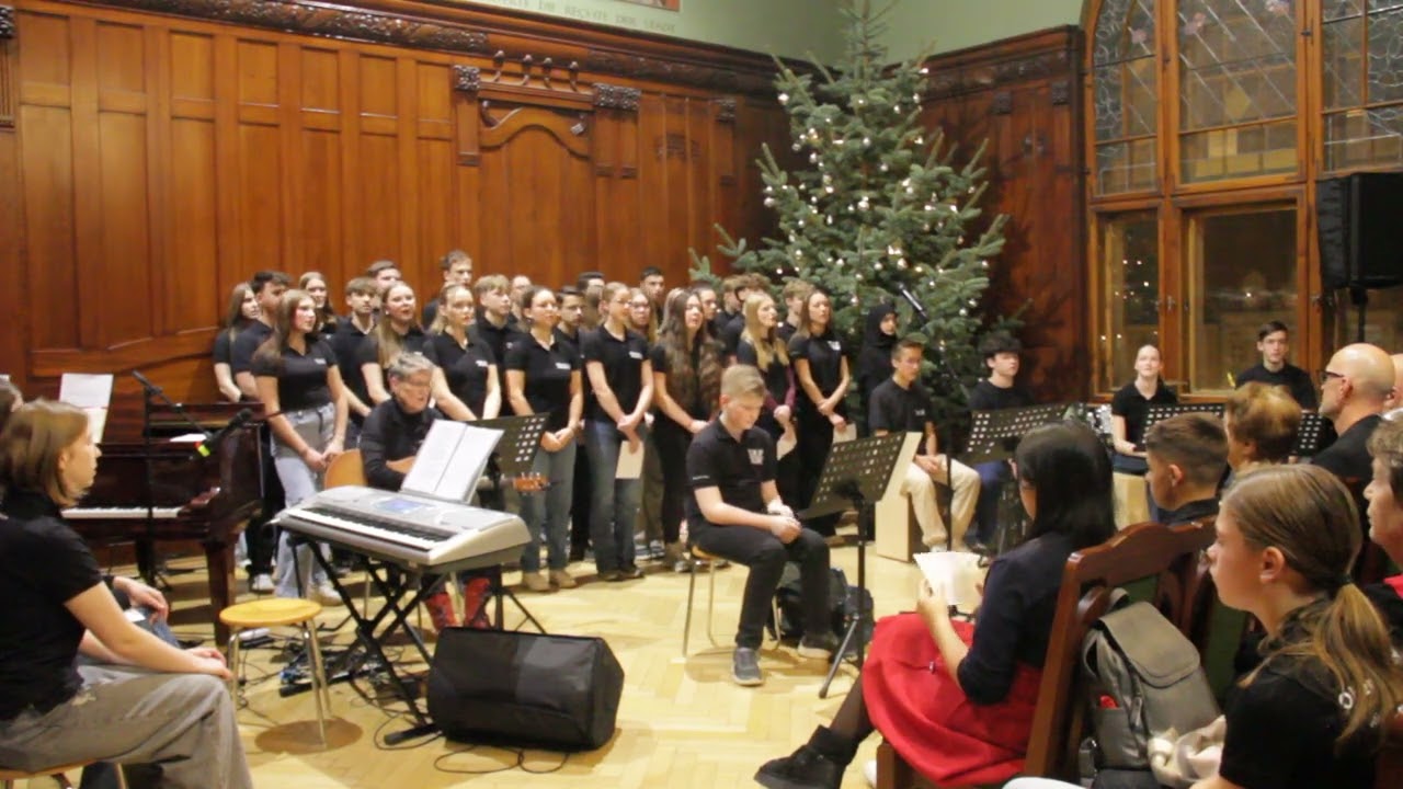 Mittelschule Waldheim, Weihnachtskonzert 2025, Rathaus Waldheim, "Leise rieselt der Schnee"
