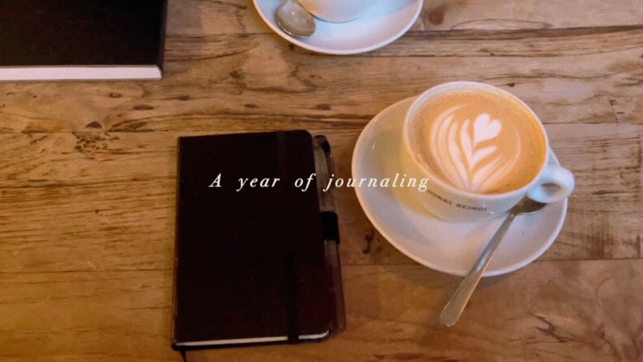 A Year of Journaling, 카페에서 글쓰는 시간 ✍🏻 cafe asmr ☕️