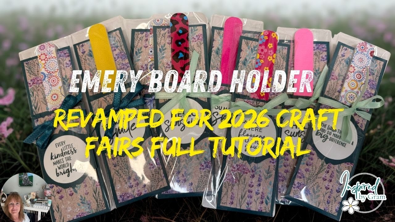 Emery Board Holder Revamped For 2026 Craft Fairs