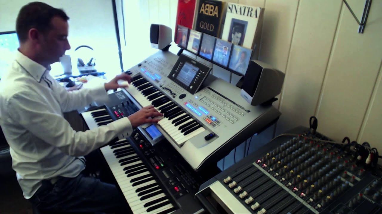 Crazy Accordeon De Kermisklanten CanCan Polka Style Yamaha Tyros 4 By Rico