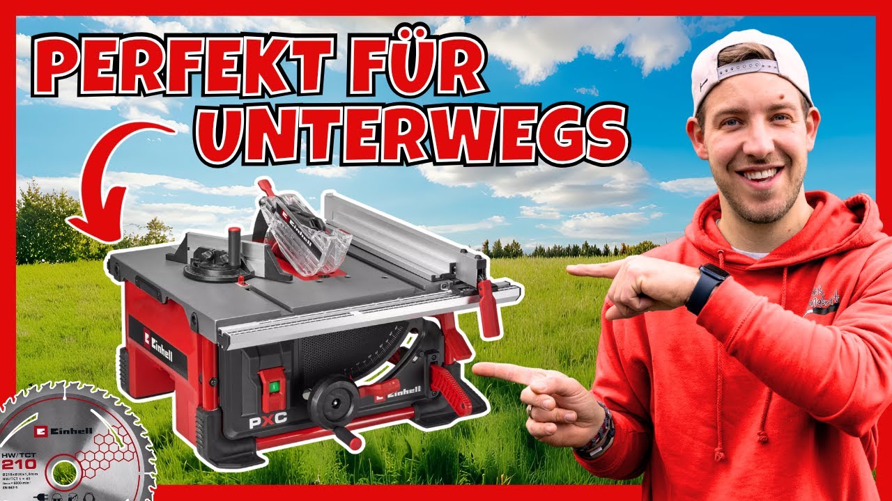 Unglaublich praktisch 😳 | Einhell Akku-Tischkreissäge TE-TS 36/8 T Li-Solo im Test!