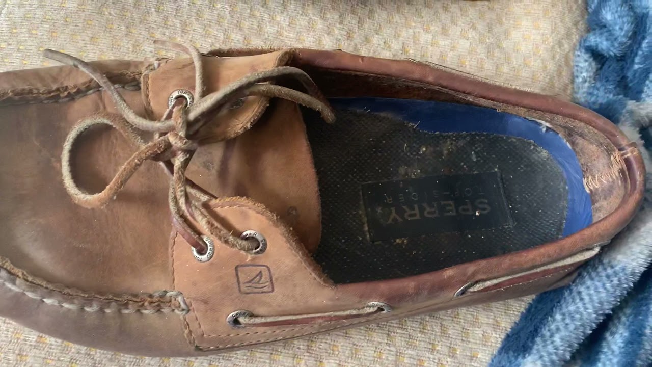 Insanely trashed everyday Sperrys'