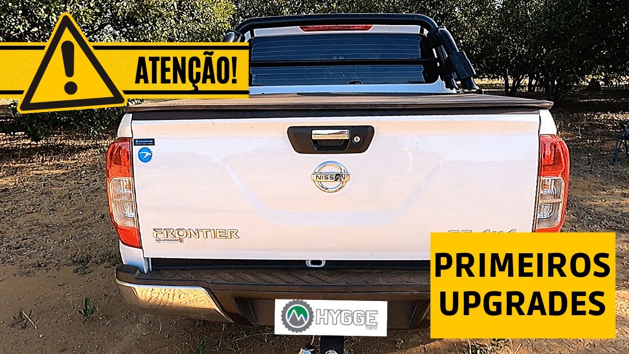 Começaram os up grades da Frontier! Por onde começamos? Amortecedor da tampa da caçamba!!!!