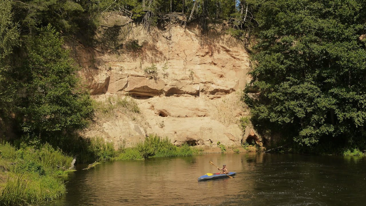 V&otilde;handu &bull; Ahja &bull; Valgej&otilde;gi. Kajaktour mit dem Faltboot in Estland. Kayaking. Estonia.