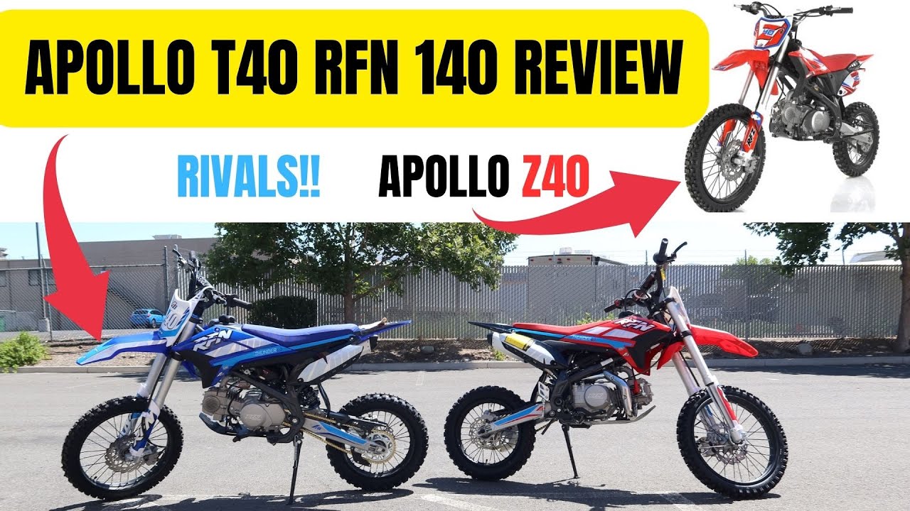 APOLLO THUNDER RFN T40 140 DIRT BIKE REVIEW