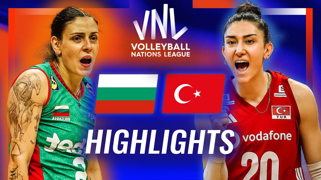 Bulgaria 🇧🇬 vs. T&uuml;rkiye 🇹🇷 - Highlights | Week 1 | Women's VNL 2026