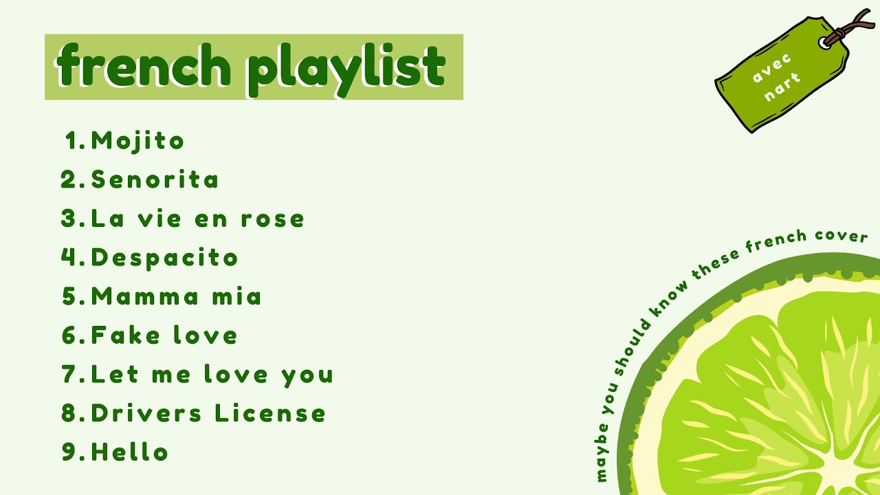 ♬ 𝑪𝒂𝒏 𝒊 𝒐𝒓𝒅𝒆𝒓 𝒂 𝒄𝒖𝒑 𝒐𝒇 𝒇𝒓𝒆𝒏𝒄𝒉 𝒎𝒖𝒔𝒊𝒄? || FRENCH COVER PLAYLIST || Nhạc Pháp cover#frenchsong#nhacphap