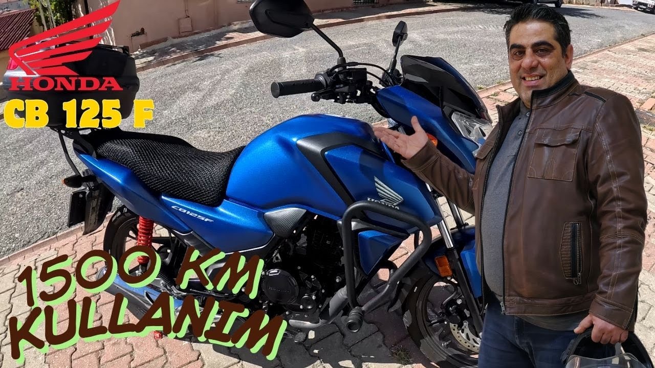 HONDA CB125 F /İNCELEME-1500 KM KULLANIM