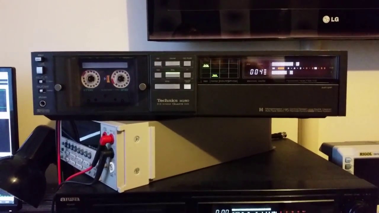 Technics RS-M280 music rec-play test.
