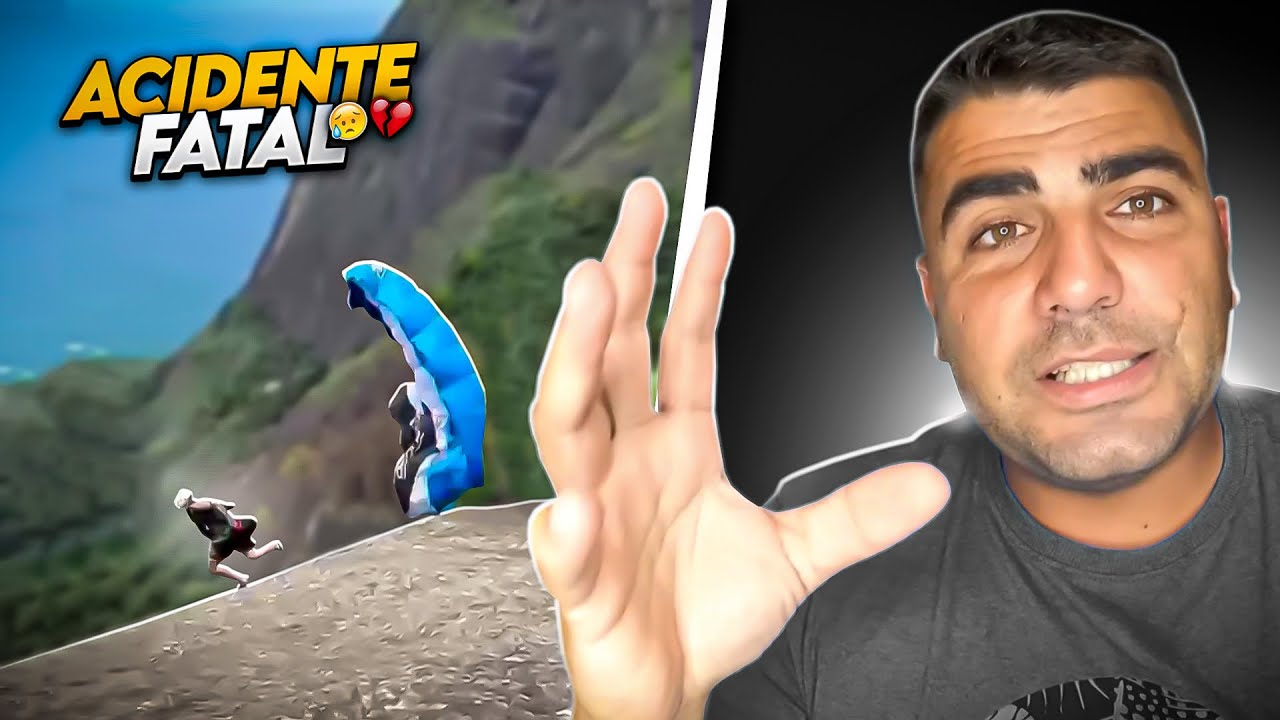 Acidente fatal na Pedra Bonita com speed fly.