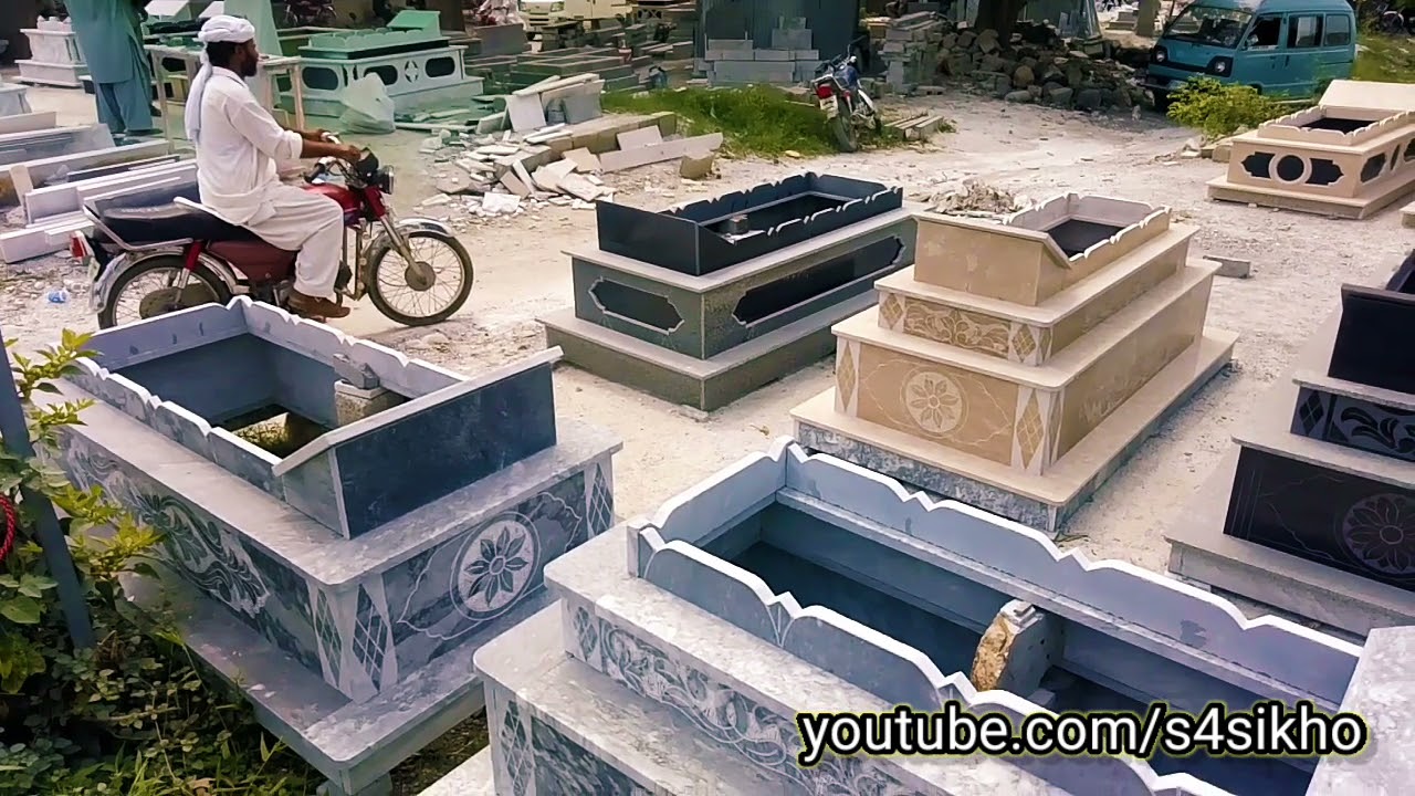 Marble Stone Graves Making In Taxila PUNJAB Pakistan in Urdu All Prices-2021 By SHAHBAZ JATT S4Sikho