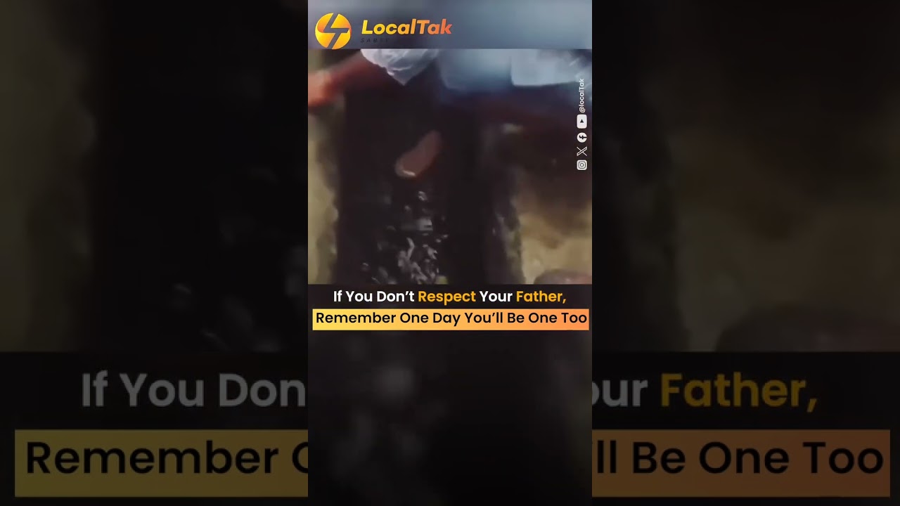 Son left his father on road  #humanity #parents #viral #shorts