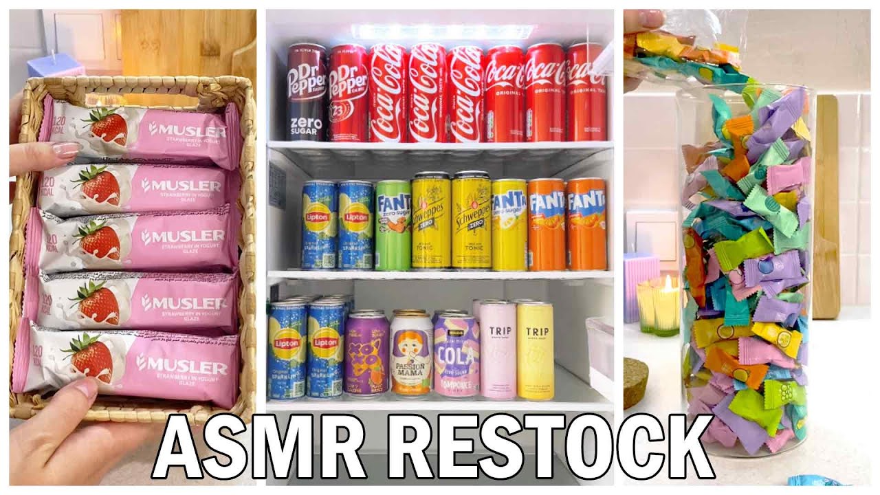 1 Hour of Satisfying House Restocking ASMR To Fall Asleep To | Cleaning & Organizing ✨