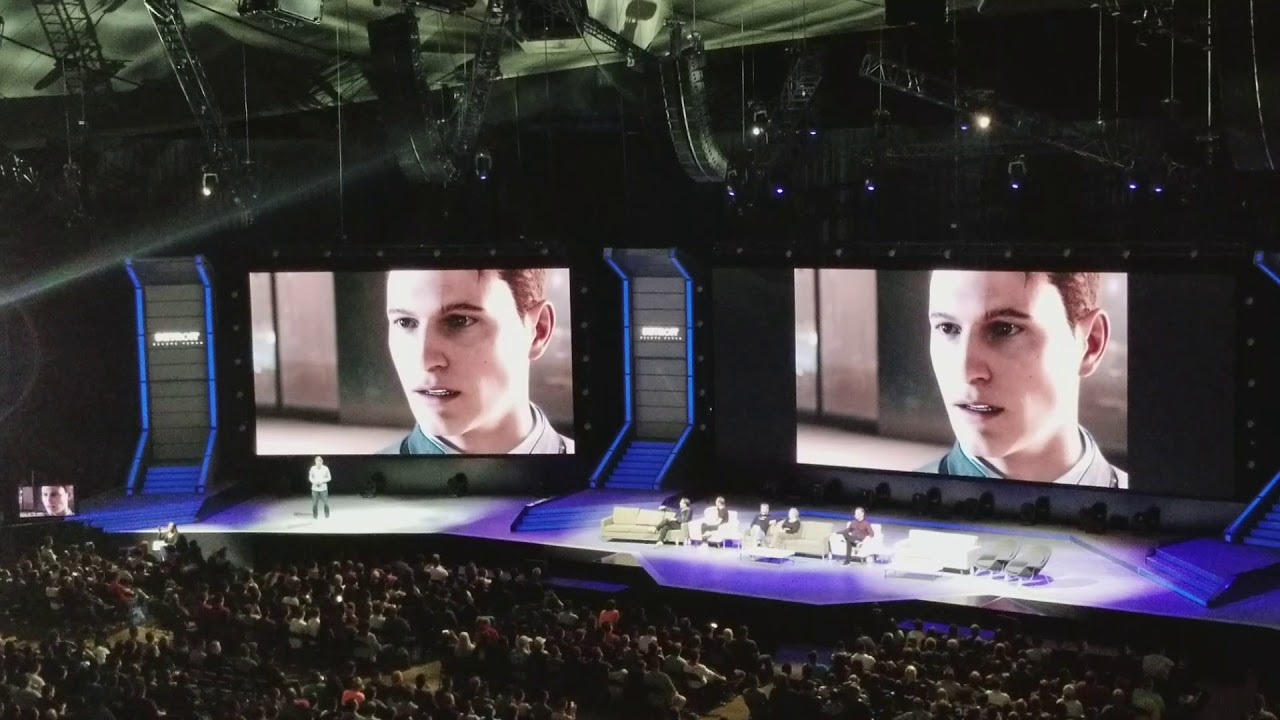 Detroit: Become Human Gameplay w/ crowd interaction @ Playstation Experience 2017