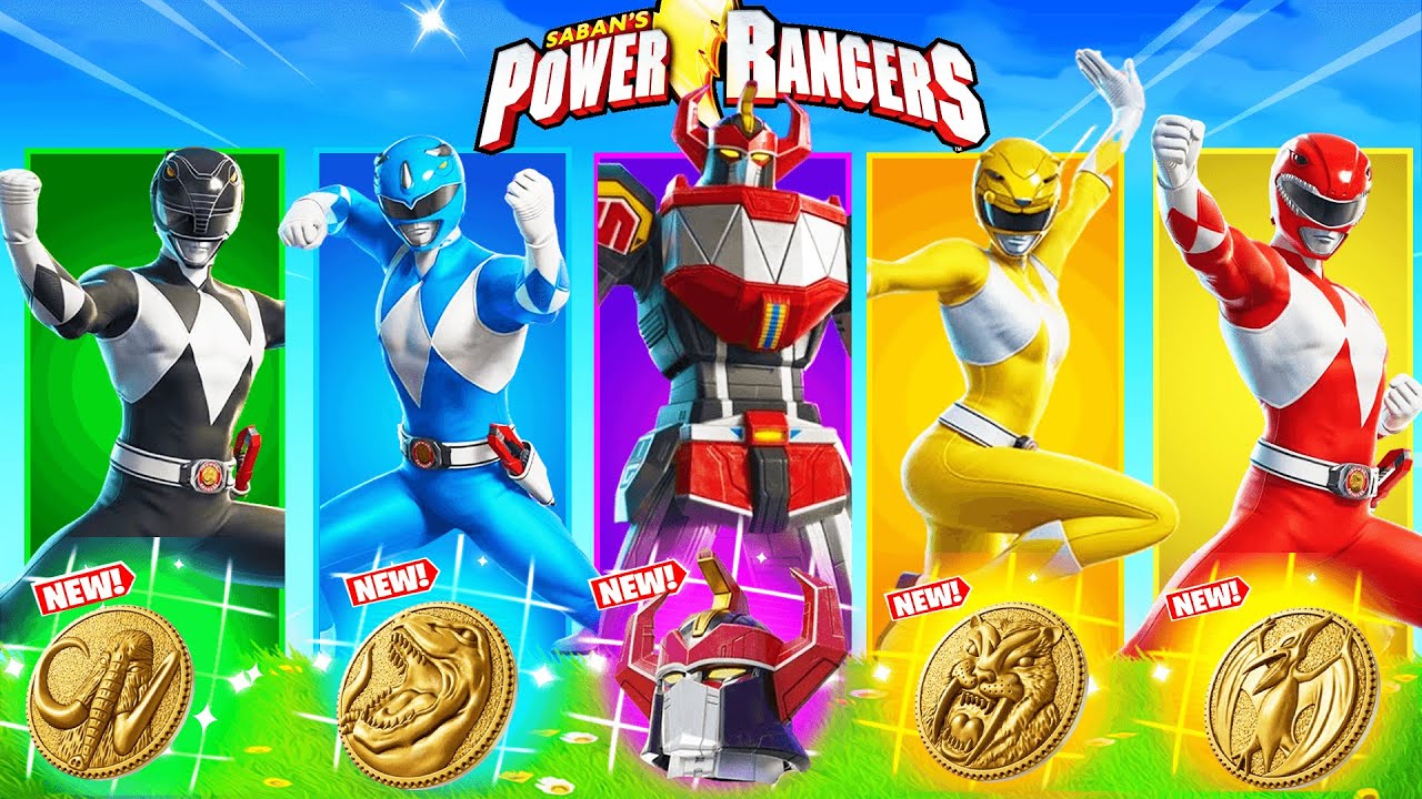 Die *NEUE* ZUFÄLLIGE POWER RANGERS CHALLENGE in Fortnite Season 4