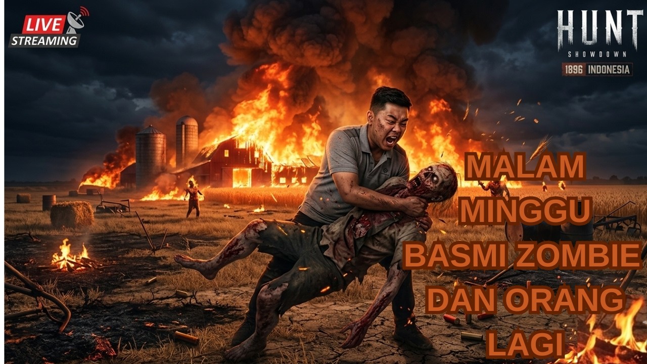 Malam Minggu Hujan?! MARI BERBURU LAGI !! - Live Streaming Hunt: Showdown Indonesia