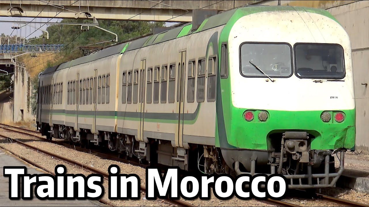 ⁴ᴷ Moroccan Trains in Casablanca (2018)