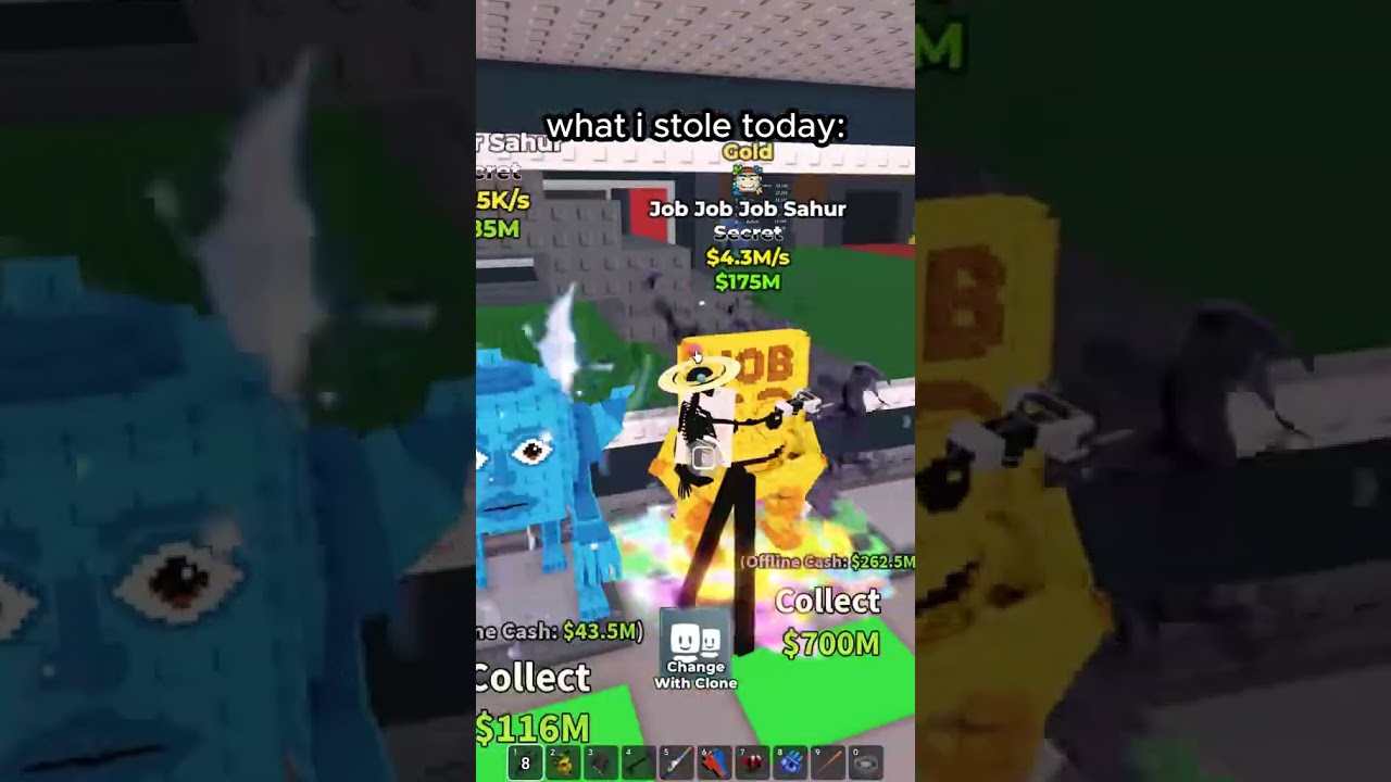 Here is what i stole in steal a Brainrot today🥳...#stealabrainrot