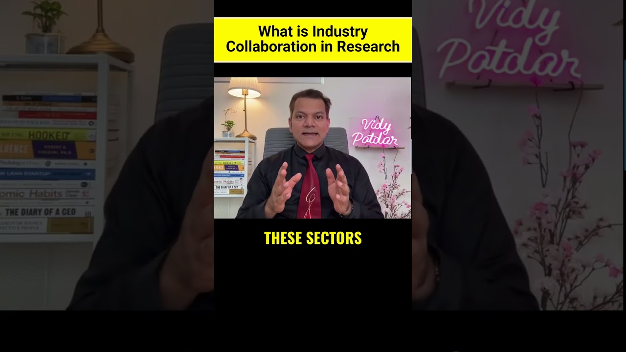 What are the 2 things to consider in Industry Collaboration? #industryresearch