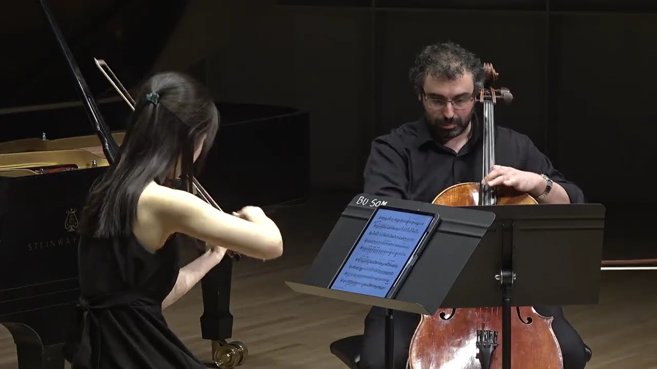 Smetana: Piano Trio in G minor, Op. 15 — Wanting Yu, Seth MacLeod, Yingzhen Zeng (Live)