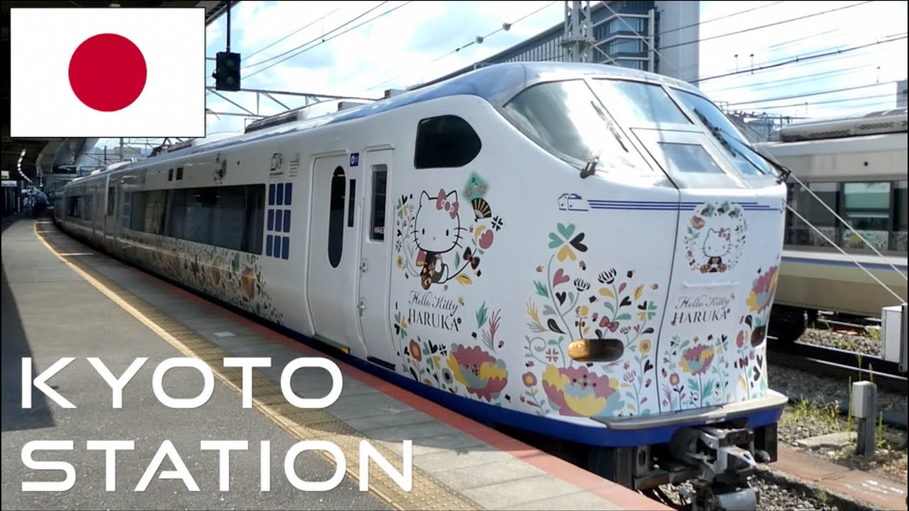 Trains in Japan: Late Morning at Kyoto Station